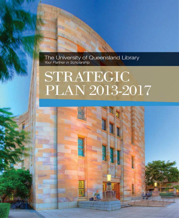 university library strategic plan sample