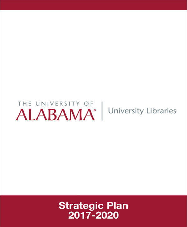 university strategic plan sample