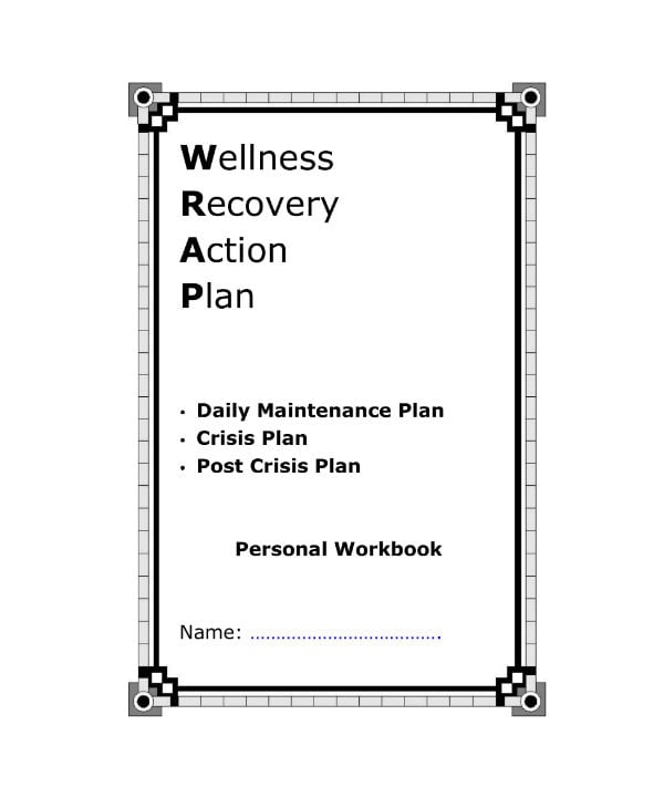 11+ Wellness Recovery Action Plan Templates PDF, Word Free