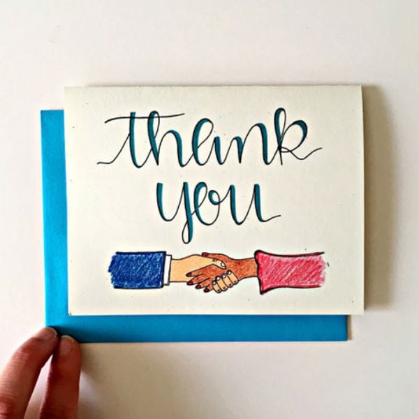 SUPREME IMPRESSION Thank You Cards Small Business 100 Pack