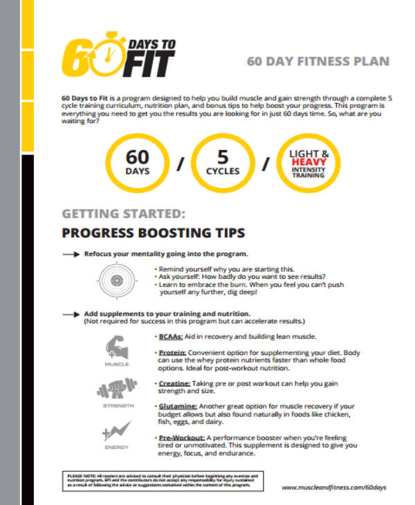 6 60 Day Diet Plan Templates Pdf Free Premium Templates