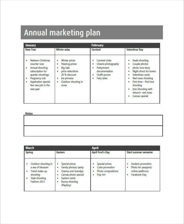 8 Marketing Action Plan Templates Pdf Word Apple Pages 4598