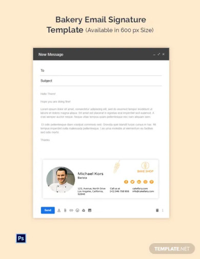 bakery-email-signature-template