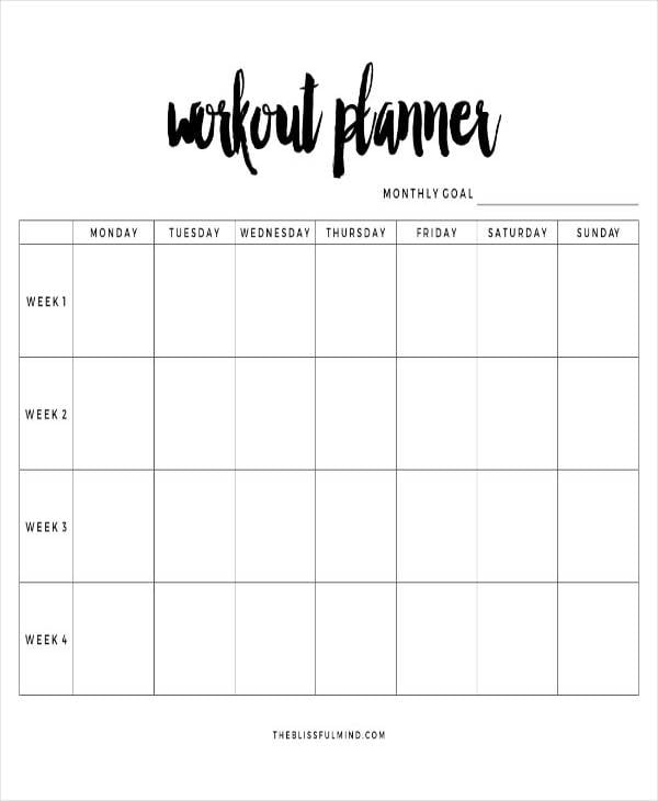 blank-workout-planner