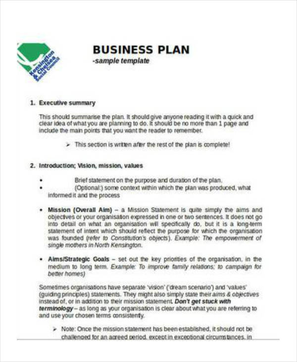 business development action plan