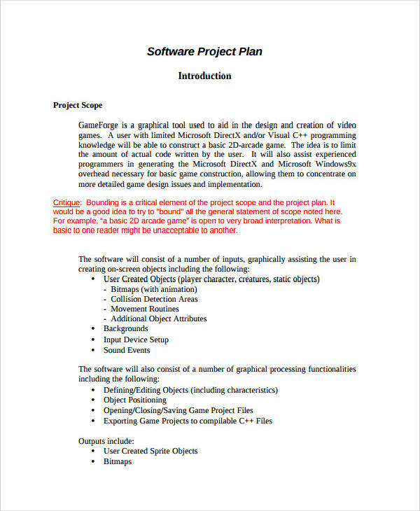 project business plan pdf