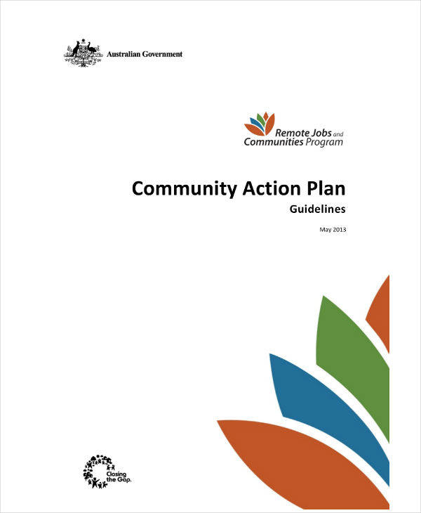 cover letter for community action plan