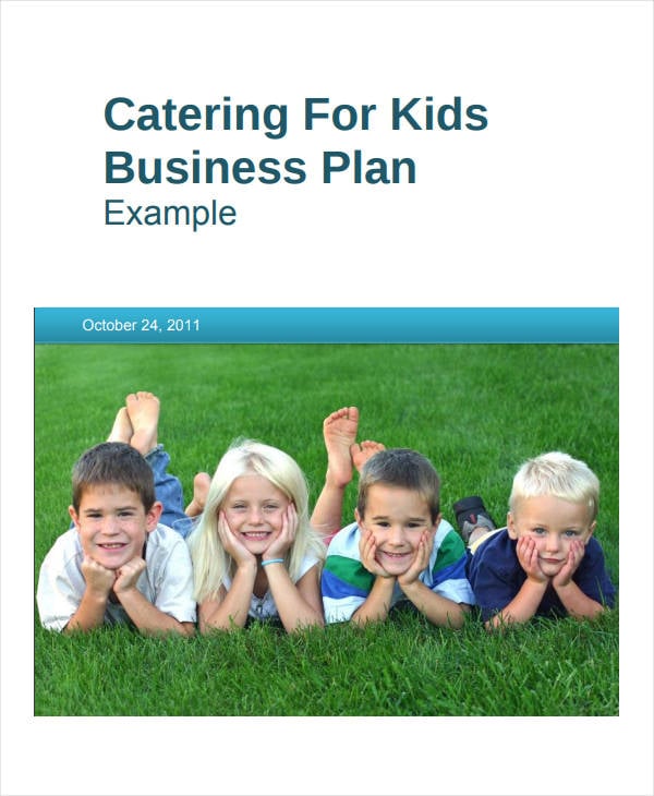 catering for kids business plan