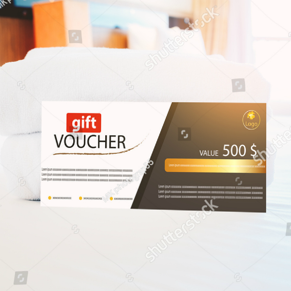 23 Hotel Voucher Designs And Templates Psd Ai Word 6663