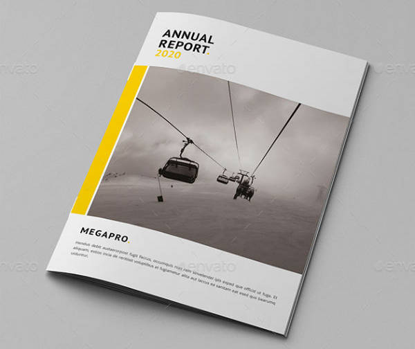 16+ Annual Report Cover Designs & Templates PSD, AI, Word