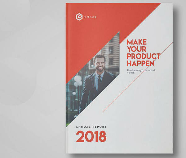 16+ Annual Report Cover Designs & Templates PSD, AI, Word