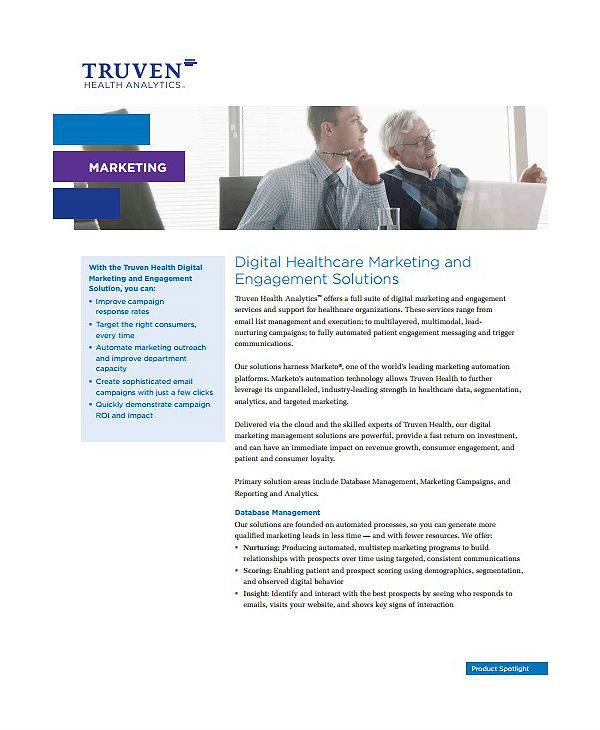 digital healthcare marketing plan template