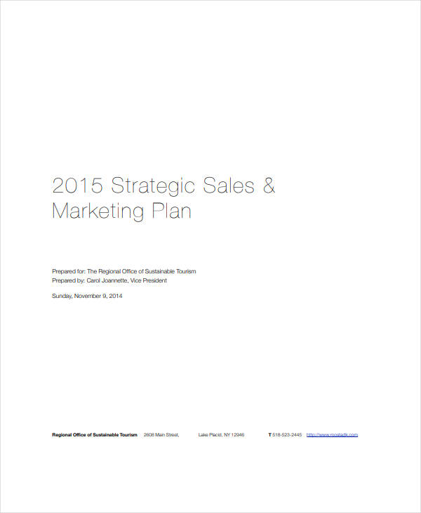 11+ Marketing and Sales Plan Templates - PDF, DOC