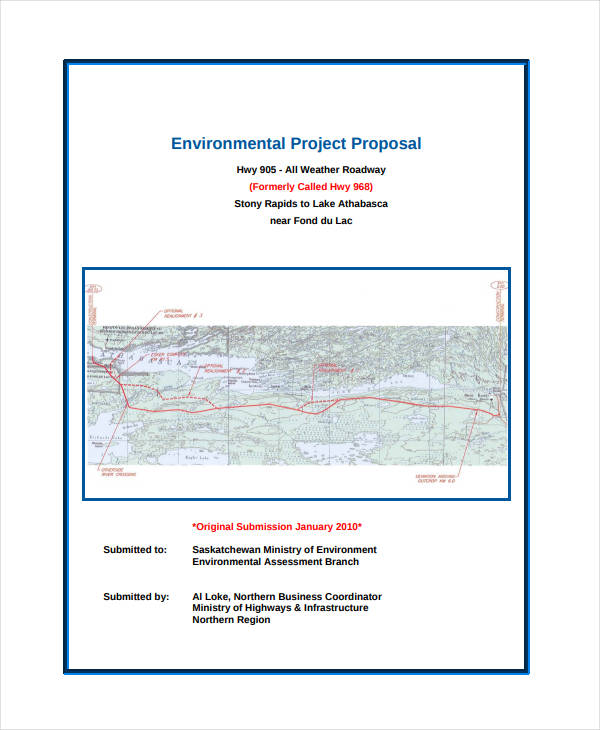 environmental project proposal