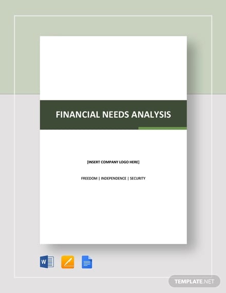 financial-needs-analysis-template