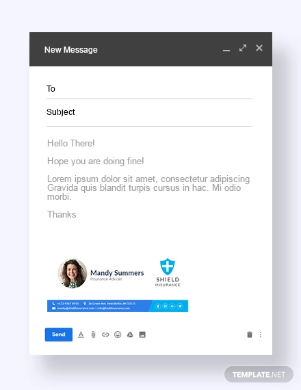 Download Insurance Agent Email Signature Designs & Templates | Free & Premium Templates