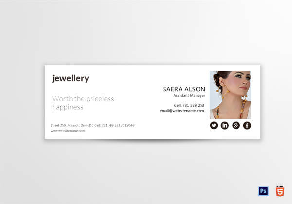 jewellery-email-signature-template