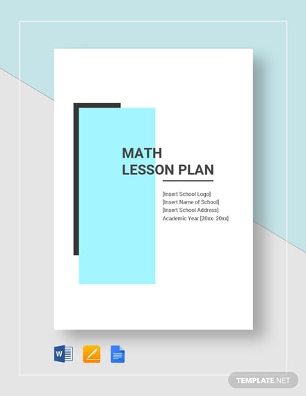 math-lesson-plan-template
