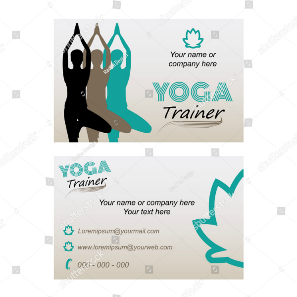 18 Yoga Instructor Business Card Templates AI PSD Pages Free 