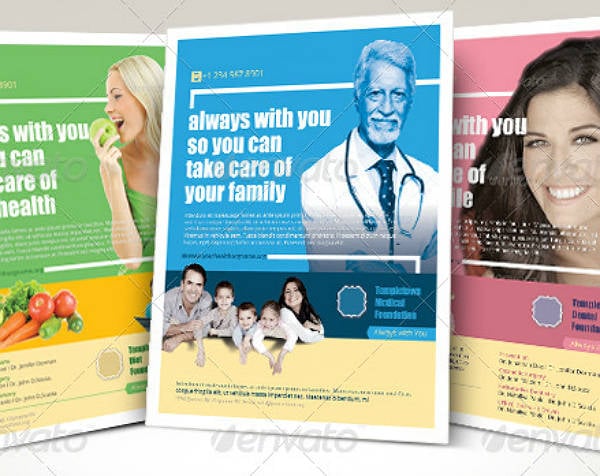 multipurpose healthcare flyer template