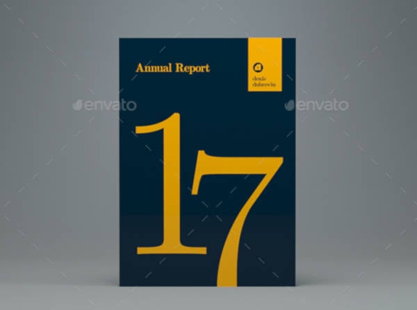 printed annual report cover template