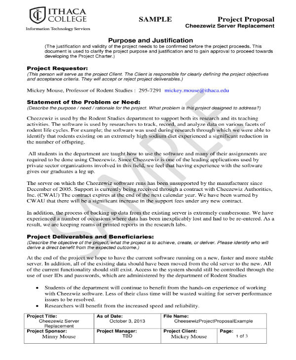 21+ Simple Project Proposal Templates PDF, Word