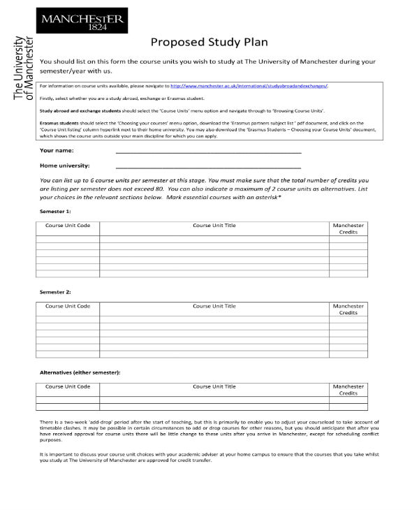 6-sample-study-plan-templates-pdf-psd-ai-indesign