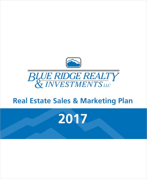 real estate sales marketing plan 