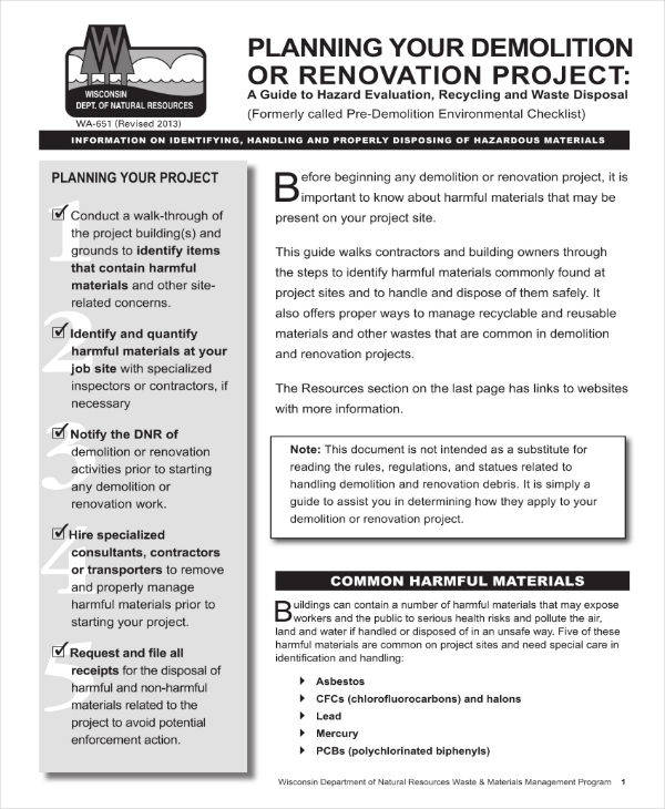 Home Renovation Proposal Template