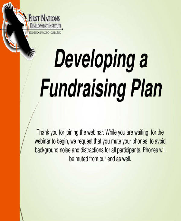 fund raising business plan pdf