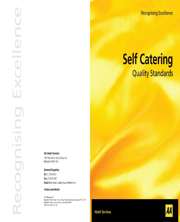 sample self catering business plan 0