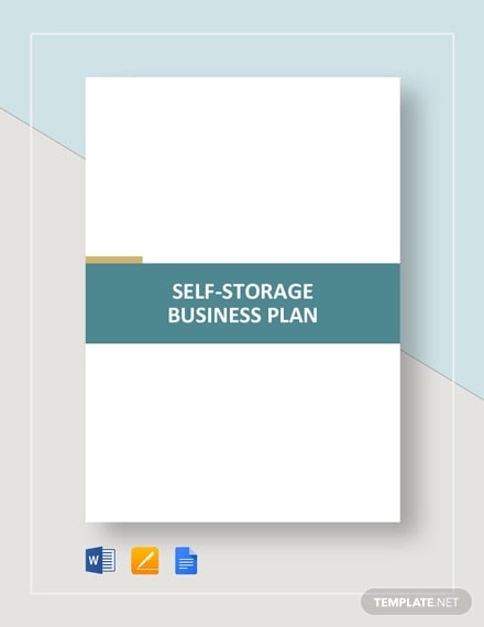 storage facility business plan pdf