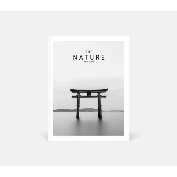 simple nature magazine cover template