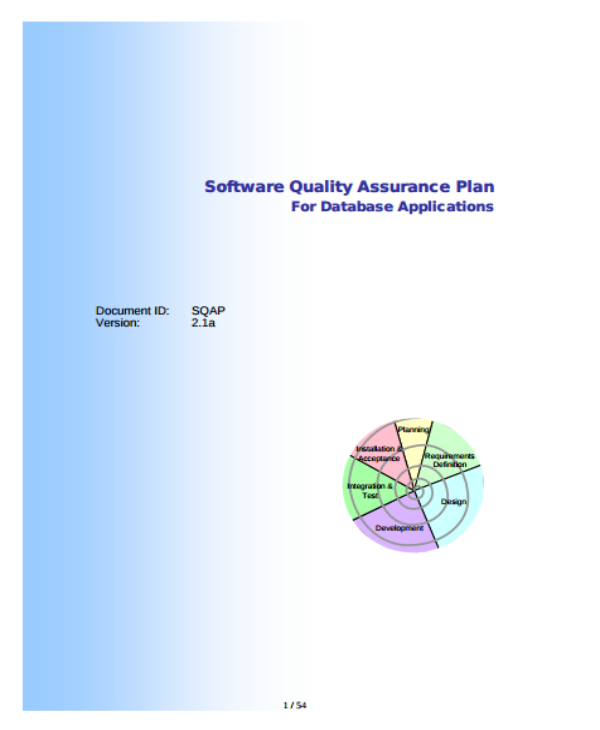 12 Software Quality Assurance Plan Templates Pdf