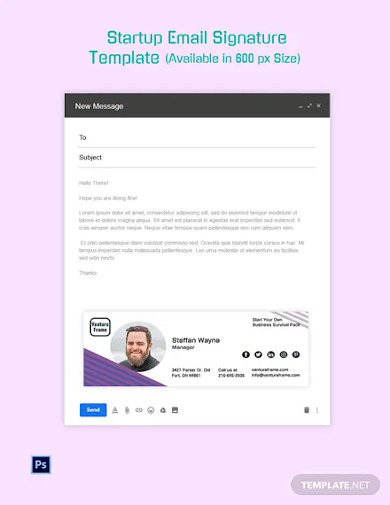 startup email signature template1
