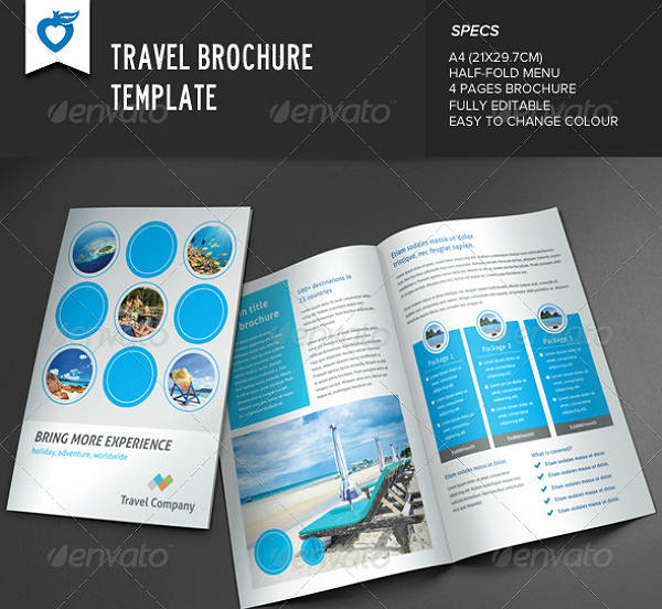 travel brochure template