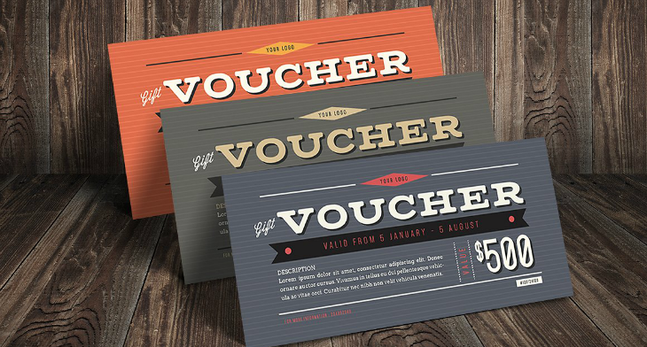 Voucher template with red and brown certificate. Background design coupon,  invitation, currency. Set of stylish gift voucher red gold and brown  pattern. gift card, coupon.Isolated from the background. Stock Vector |  Adobe