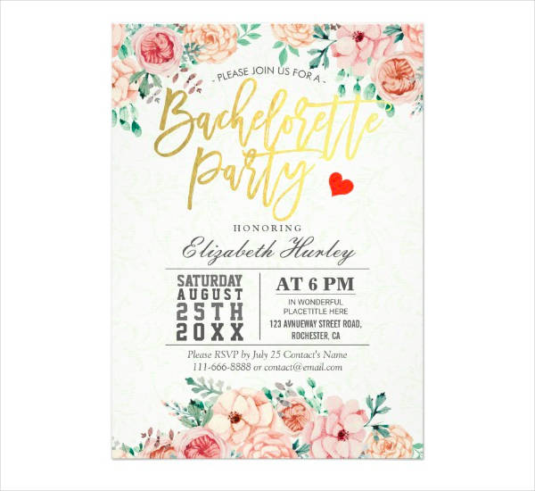 7+ Bachelor Party Invitation Designs & Templates PSD, AI