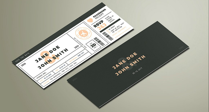 Boarding Pass Invitation Template Free from images.template.net