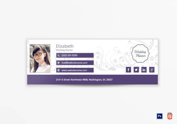 wedding-planner-email-signature-template
