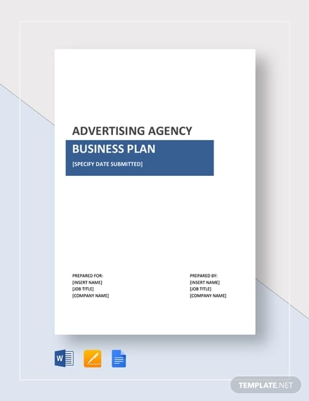 sample business plan advertising