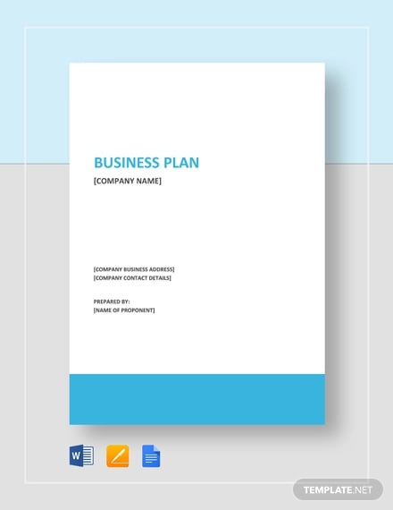 clothing store business plan template