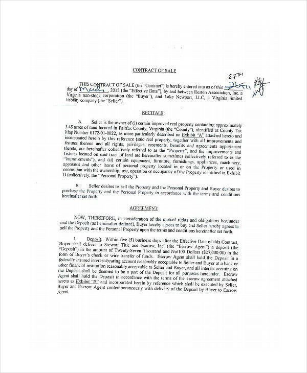 11+ Conditional Sale Agreement Templates PDF, Docs