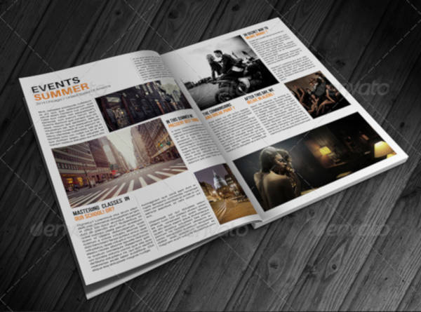 creative lifestyle magazine template