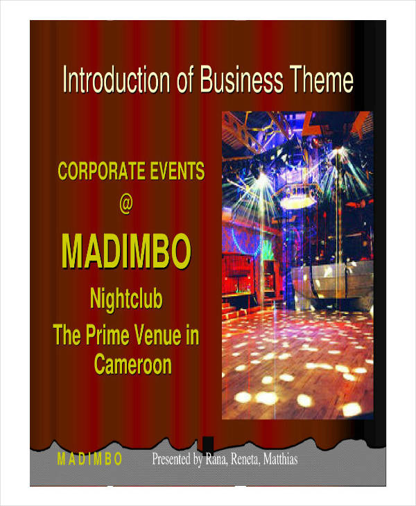 nightclub business plan in south africa