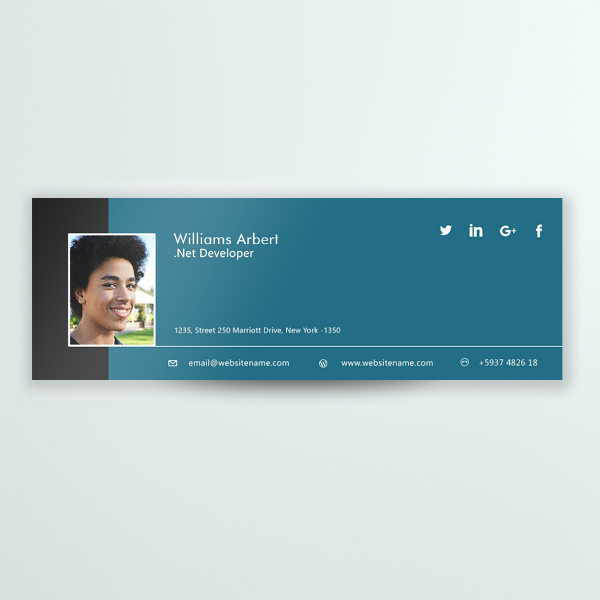 1+ Net Developer Email Signature Designs & Templates - PSD, AI