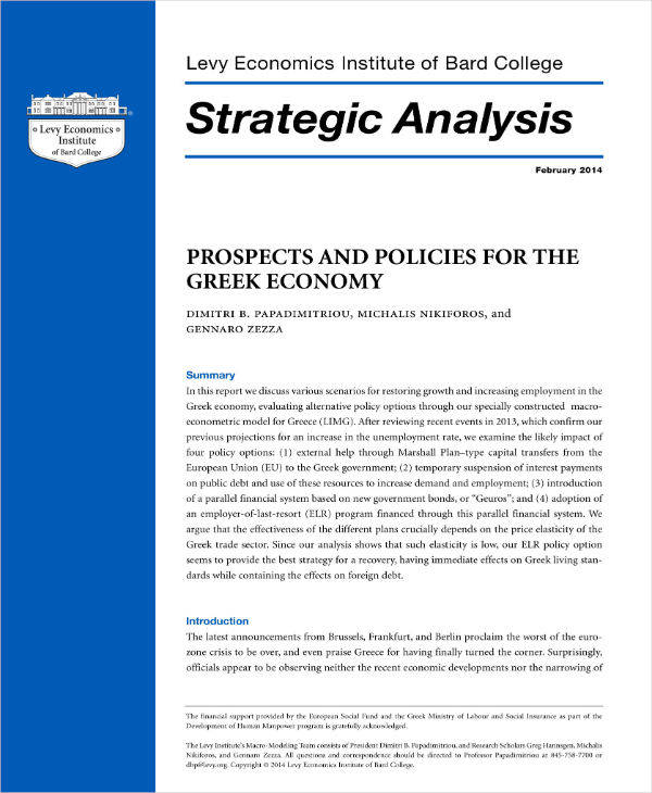 greek economy strategic analysis