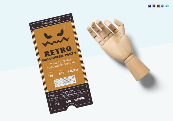 halloween-party-retro-ticket-template