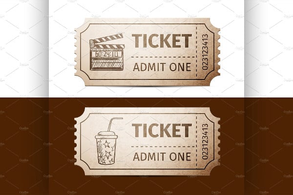 15 cinema ticket templates psd ai indesign word free premium