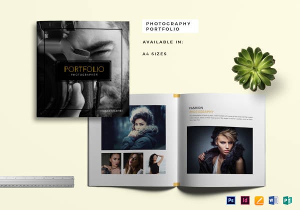 photography portfolio catalog template